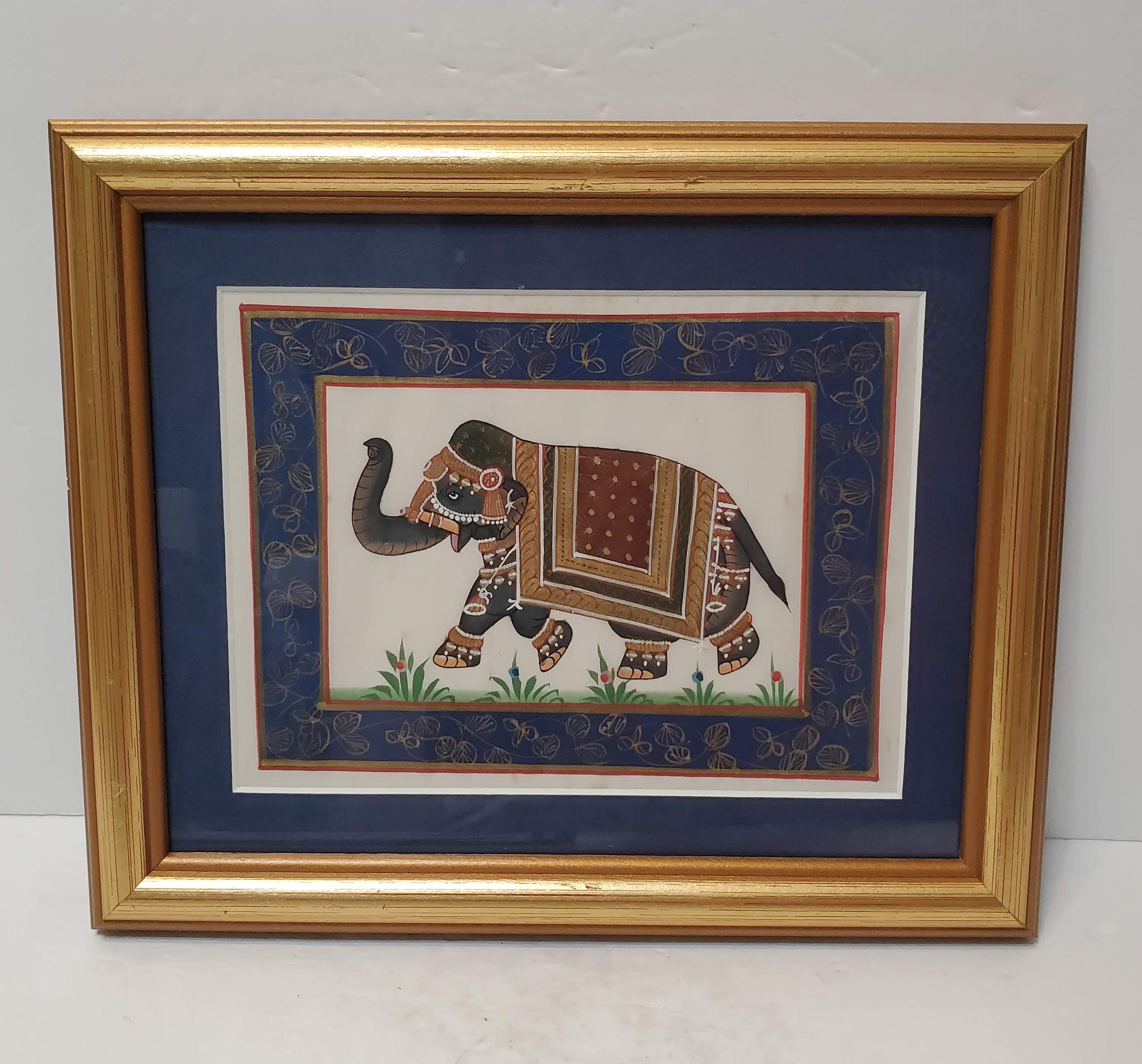 Boho elephant art print