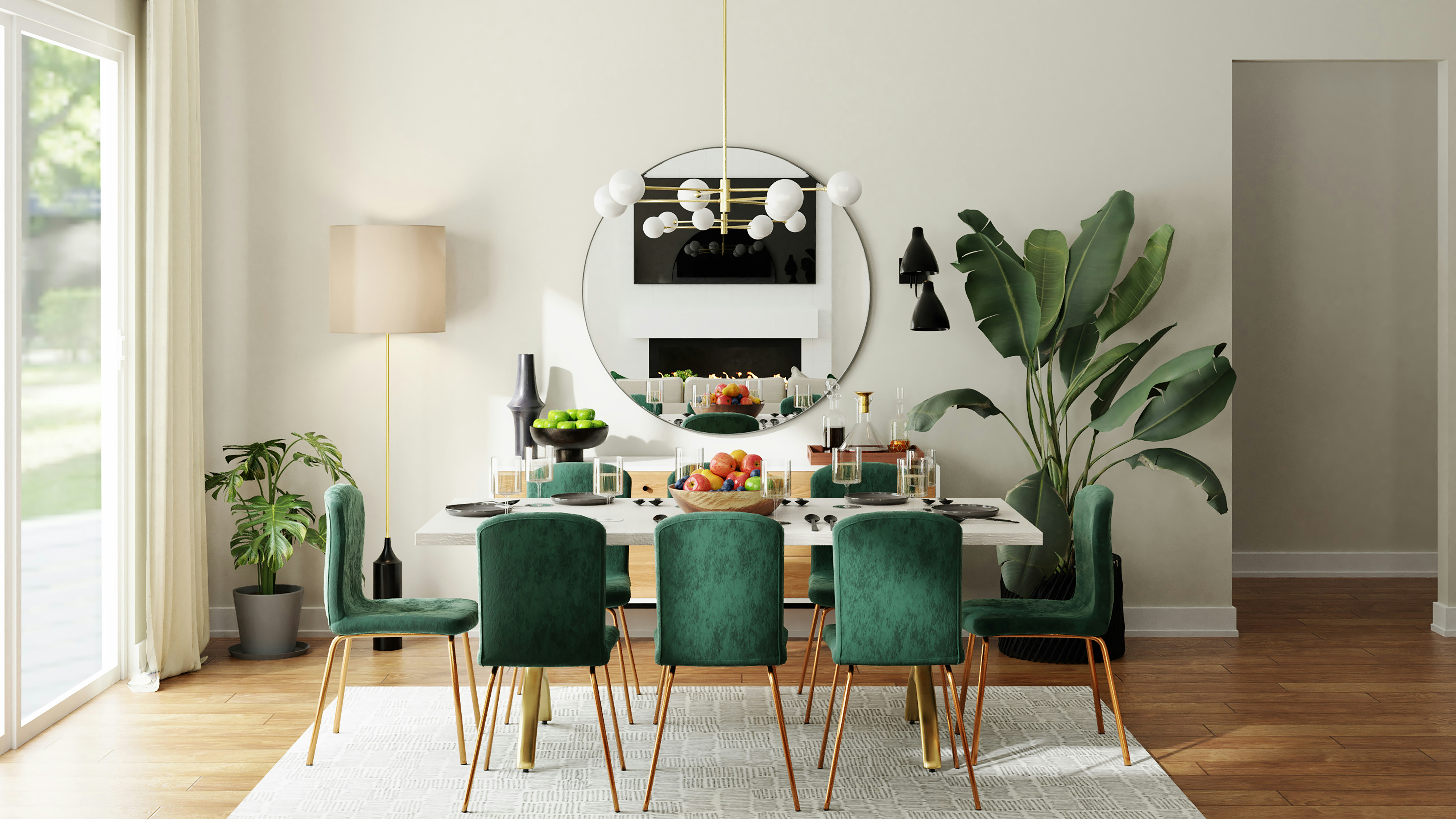 green dining room green dining room